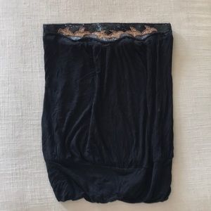 Beaded strapless top